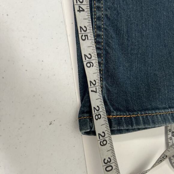 Levi's 501 Jeans Mens Size 36x30 Blue Original Straight Dark Wash Denim - Picture 11 of 11